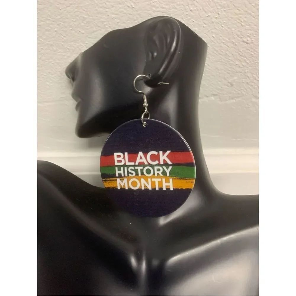 Black History Month Statement Earrings